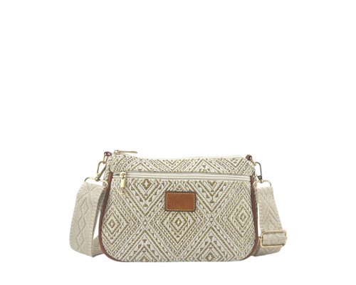 Bolso Bandolera Rafia